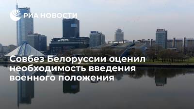 Замгоссекретаря Совбеза Белоруссии Арчаков: вводить в стране военное положение нет оснований