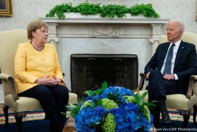 Меркель и Байден встретились в Белом доме