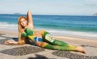 Бразильские модели снялись голыми в честь Олимпиады