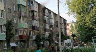 Рано утром в Новочебоксарске вспыхнул пожар в квартире