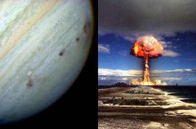 День в истории: 16 июля - Первый ядерный взрыв и столкновение кометы с Юпитером