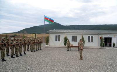 На территории Агдамского района состоялось открытие очередной воинской части (ФОТО/ВИДЕО)
