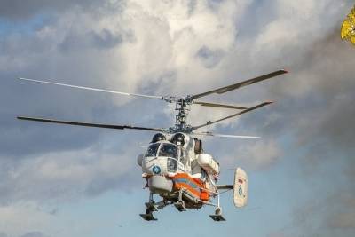 На помощь пациенту из Тверской области прилетел вертолёт