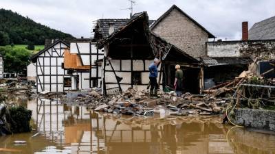 Сильные грозы и наводнения в Германии: 59 погибших и 1 300 пропавших без вести