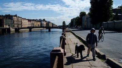 Нижнюю часть тела мужчины выловили из реки Фонтанки в Петербурге