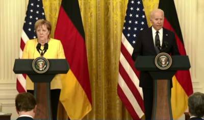 Байден подтвердил разногласия с Меркель по «Северному потоку-2» и консенсус по Украине (ВИДЕО)