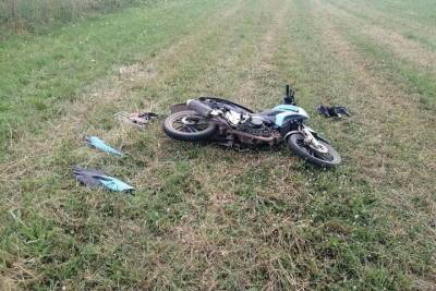 17-летняя девушка ранена при падении мотоцикла в Марий Эл