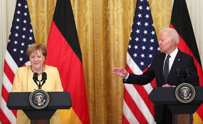 На этот раз все было «по-дружески»: Меркель отпустила завуалированную шпильку в адрес Трампа и поблагодарила США за возвращение к Парижскому соглашению по климату (Daily Mail, Великобритания)