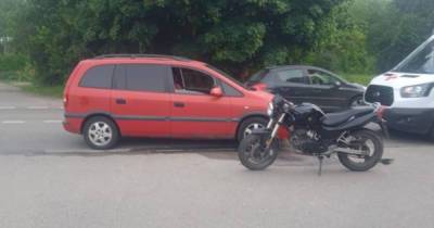 В Приморске подросток на мотоцикле врезался во встречную машину