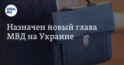 Назначен новый глава МВД на Украине