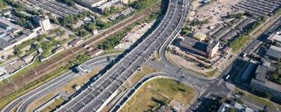 Пропускная способность развязки от ЗСД до Витебского проспекта протяженностью около 2,6 км - до 70 тысяч автомобилей в сутки по 6 полосам движения