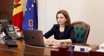 Санду заявила, что новое правительство Молдавии утвердят в начале августа