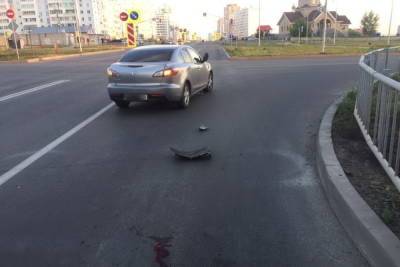 Юный житель Челнов попал под машину на самокате