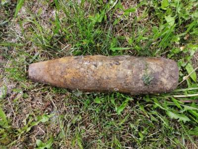 В южноуральском поселке нашли снаряд времен Великой Отечественной