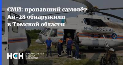 СМИ: пропавший самолёт Ан-28 обнаружили в Томской области