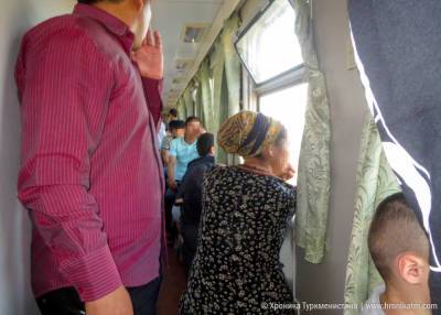 Туркменские железные дороги снова ограничили движение поездов из-за коронавируса