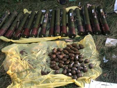 СБУ в Одесской и Запорожской областях выявила арсеналы со взрывчаткой, которую боевики "ЛДНР" готовили для диверсий