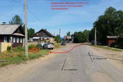 Кологривская трагедия: водитель ВАЗ-2110 разбился насмерть на ровной дороге