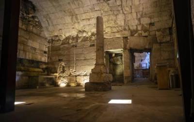 В Израиле под Стеной Плача обнаружена столовая для римской знати