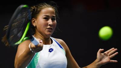 Россиянка Рахимова не смогла выйти в четвертьфинал турнира WTA в Лозанне