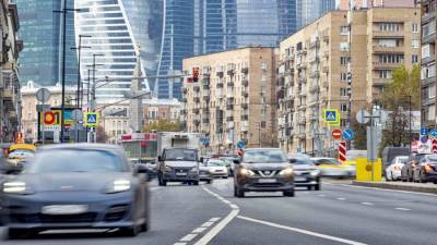 Число машин на московских дорогах сократилось на 230 тыс. единиц