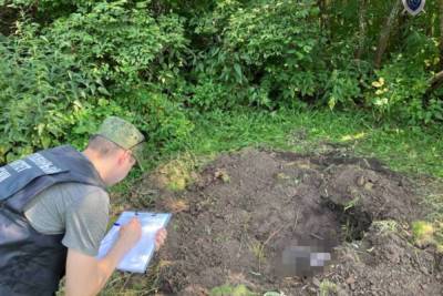 В Лукояновском районе следователи обнаружили могилу возле дома