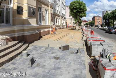 В Смоленске завершается ремонт улицы Пржевальского