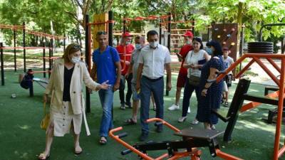 "Безопасность детства": в Симферополе проверили парк Гагарина