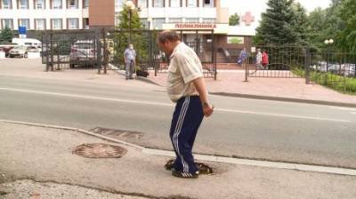 На Тамбовской появилось несколько провалов на тротуарах - penzainform.ru