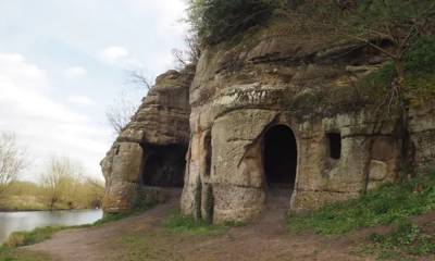 Пещеры Анкор Черч оказались раннесредневековой кельей