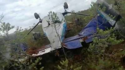 Все пассажиры и экипаж жестко севшего в Томской тайге самолета Ан-28 остались живы
