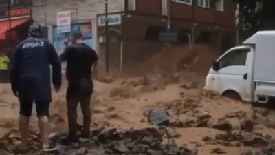 Шесть человек погибли в Турции из-за наводнений
