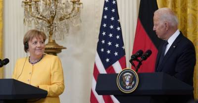 В Киеве раскритиковали Байдена и Меркель за отсутствие "конкретики" по газовому вопросу