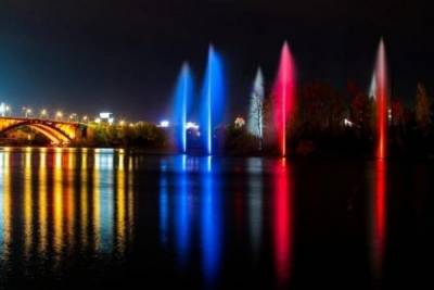 В центре Красноярска вновь забьет речной фонтан