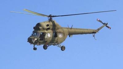 Два человека погибли при крушении вертолета на Украине