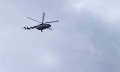 Два человека погибли в результате падения вертолета Ми-2 на Николаевщине