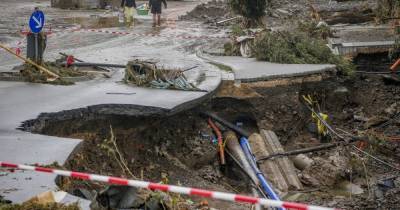 "Потоп века": показали фото разрушительной стихии в Германии