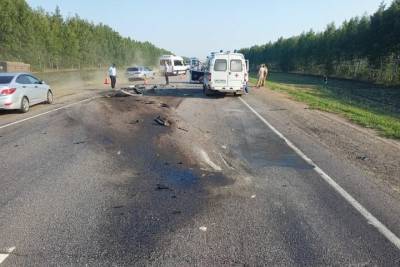 На трассе М-6 в Александро-Невском районе в ДТП с КамАЗом погибли три человека