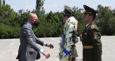 Председатель Европейского совета почтил память жертв Геноцида армян
