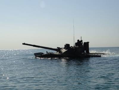 Вооружение легкого танка «Спрут-СДМ1» Ростеха испытают на Черном море