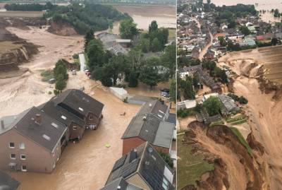 В Германии в результате наводнения погибло не менее 133 человек, еще десятки числятся пропавшими