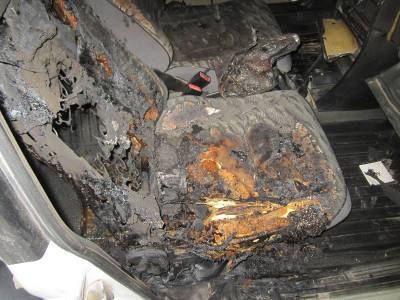В Смоленской области за сутки сгорели три авто: возможны поджоги