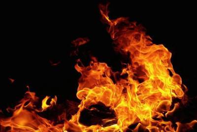 В пятницу в Пскове горели четыре гаража и машина