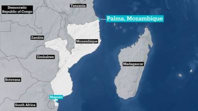 Минобороны Мозамбика эвакуирует население Пальмы