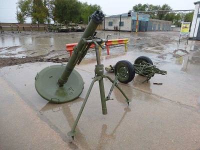 Defense Express: "Возимый 120-мм миномёт из Беларуси имеет заимствования у модели из Украины "Барс-8ММК"