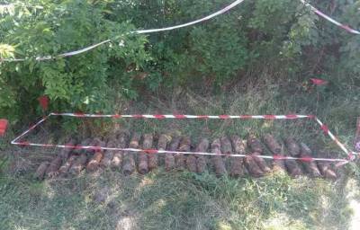 На стройплощадке в Николаеве нашли более 150 снарядов