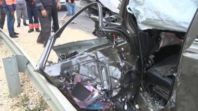 ДТП в Москве: двигатель оказался в десятках метрах от кузова авто
