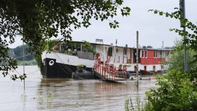 Обильные осадки вызвали сильное наводнение на востоке Франции