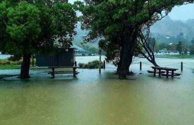 В Новой Зеландии в связи с наводнением объявили режим ЧП в нескольких районах