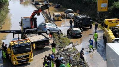 Железнодорожное сообщение между ФРГ и Чехией прервали из-за наводнения